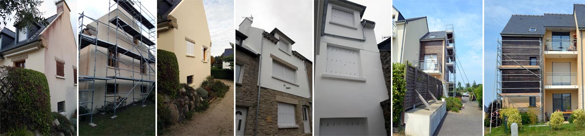 Ravalement de façades saint cast guildo en Côtes d'Armor